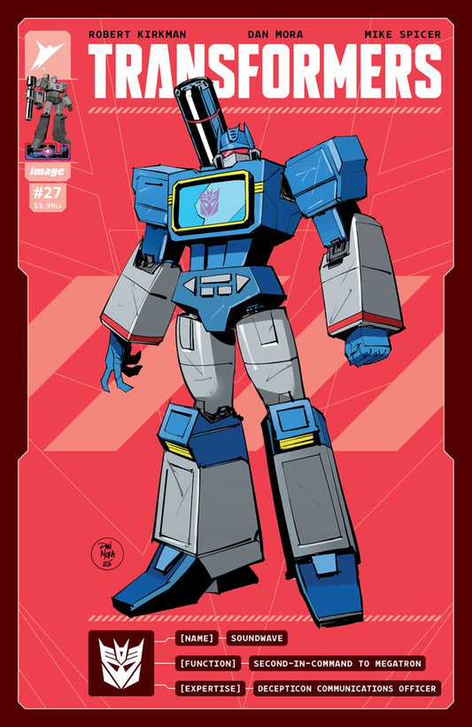 Transformers #27 Cover E 1:50 Dan Mora Variant  - DUE 10/12/25