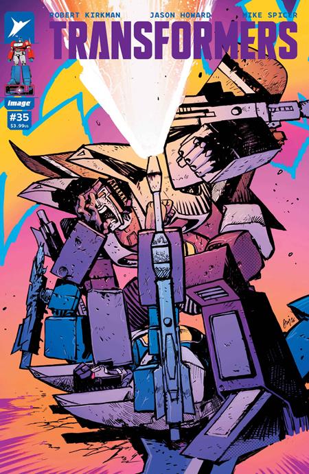 TRANSFORMERS #35 CVR B DANIEL WARREN JOHNSON & MIKE SPICER VAR - PREORDER (FOC 20/7/26) DUE IN STORE 12/8/26