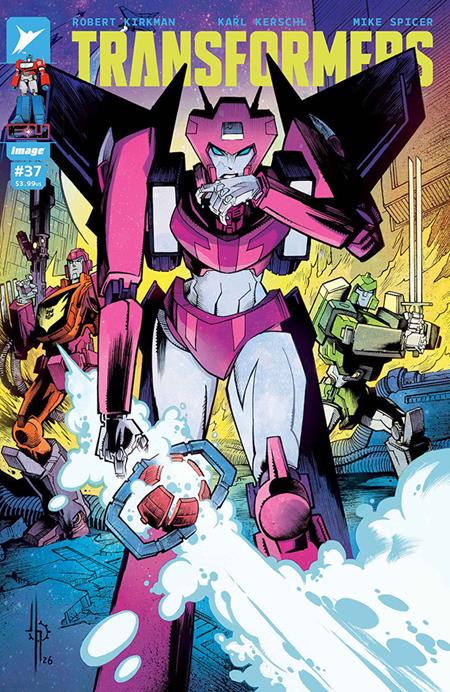 TRANSFORMERS #37 CVR A JASON HOWARD - PREORDER (FOC 21/9/26) DUE IN STORE 14/10/26