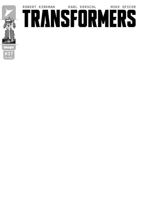 TRANSFORMERS #37 CVR G BLANK SKETCH VAR - PREORDER (FOC 21/9/26) DUE IN STORE 14/10/26