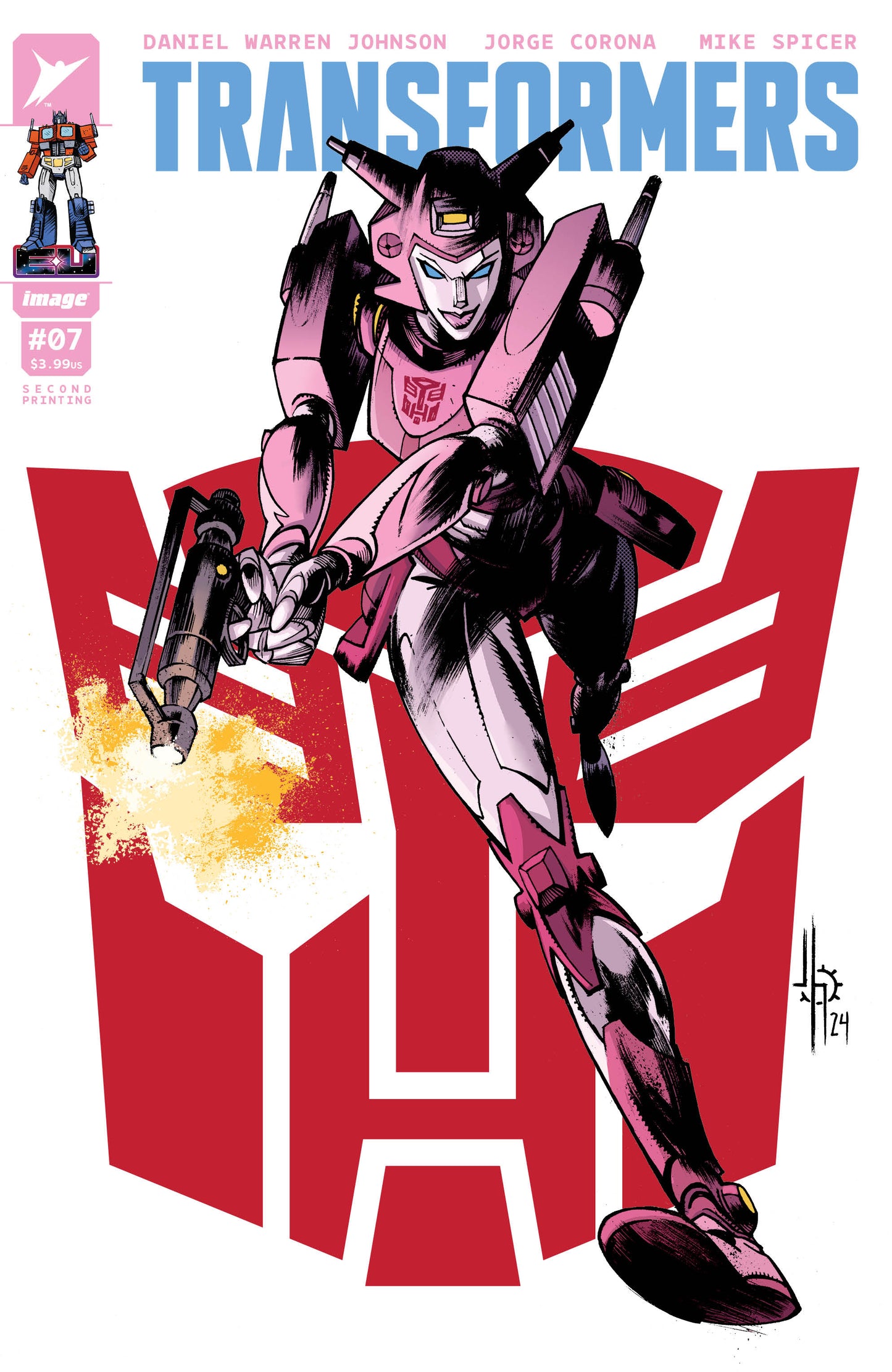 TRANSFORMERS #7 2ND PTG  - DUE 18/3/26