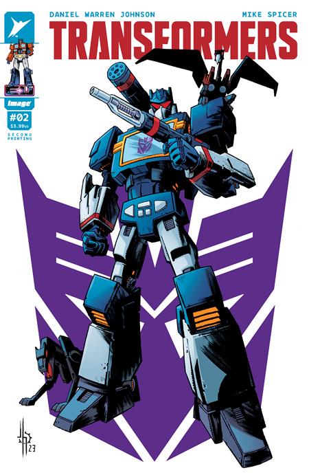 TRANSFORMERS #2 Second Printing CVR B JASON HOWARD