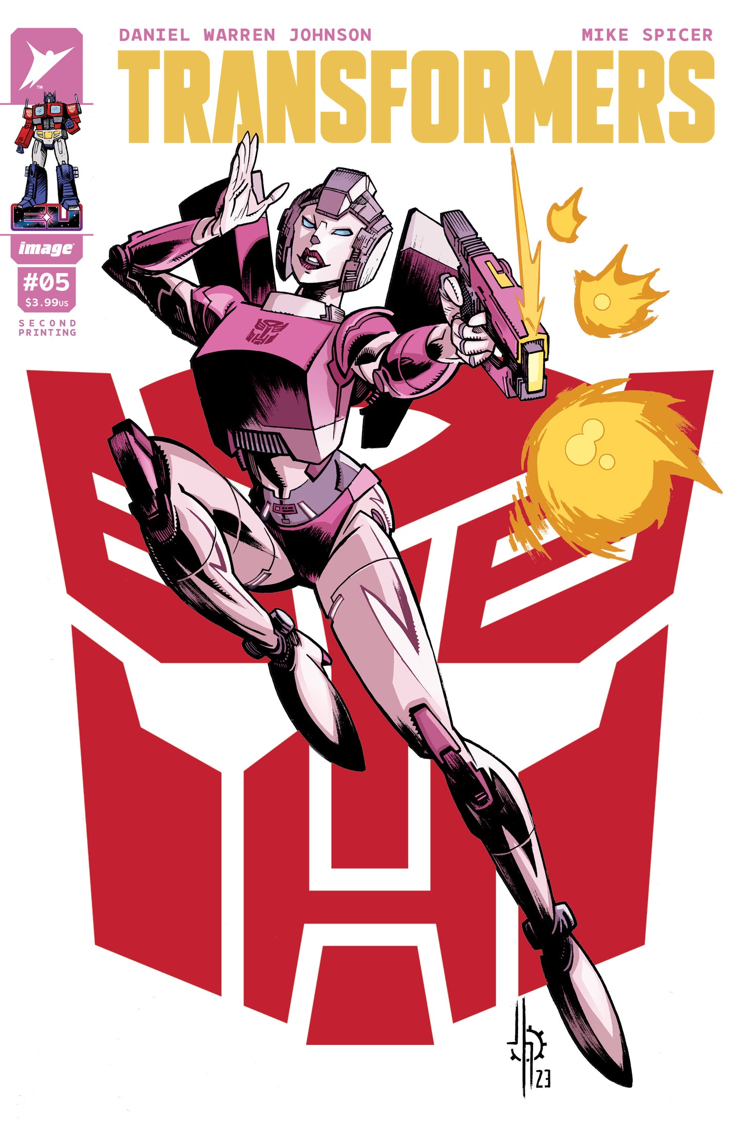 TRANSFORMERS #5 CVR B JASON HOWARD SECOND PRINTING