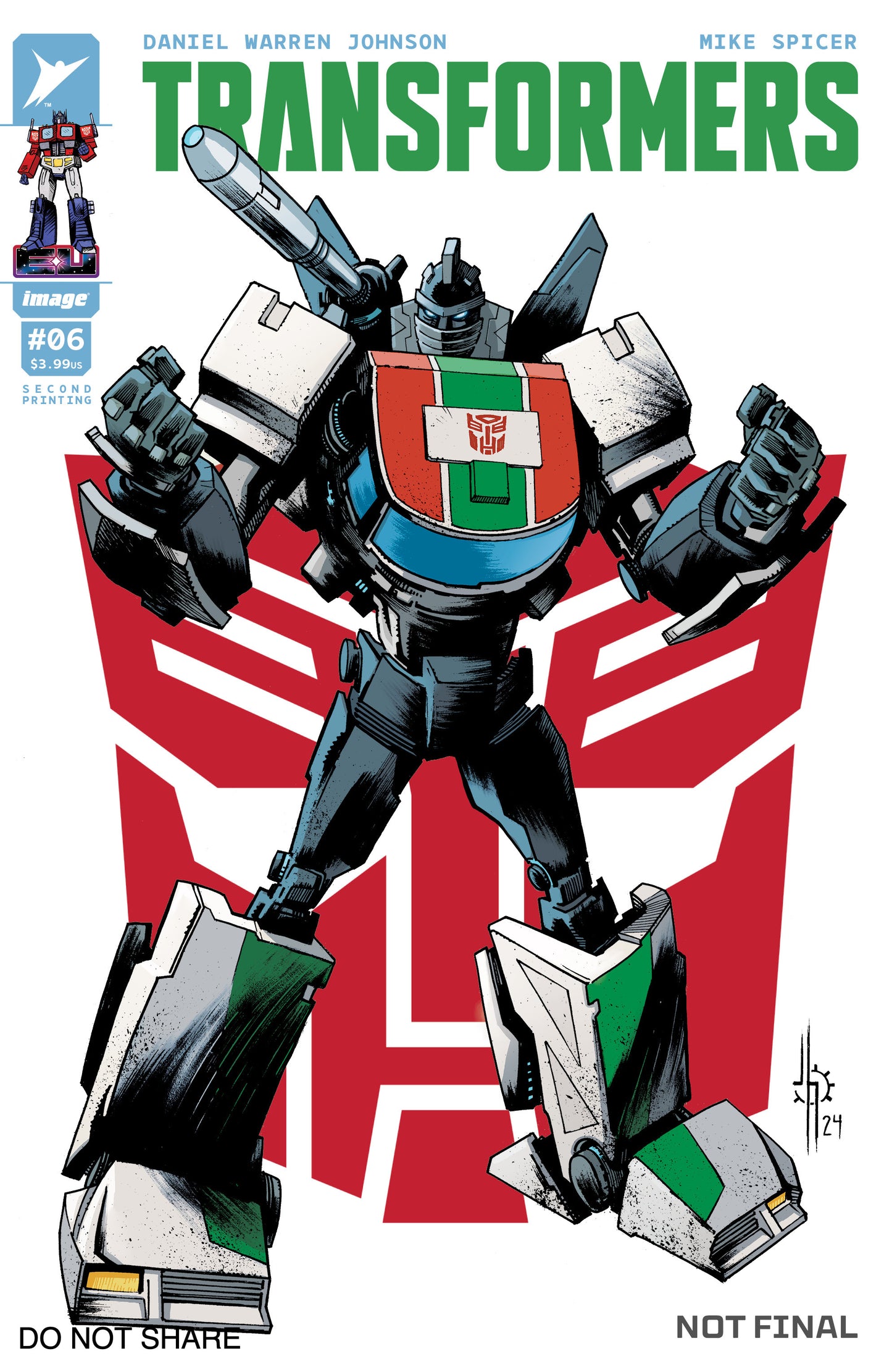 TRANSFORMERS #6 CVR A JASON HOWARD SECOND PRINTING