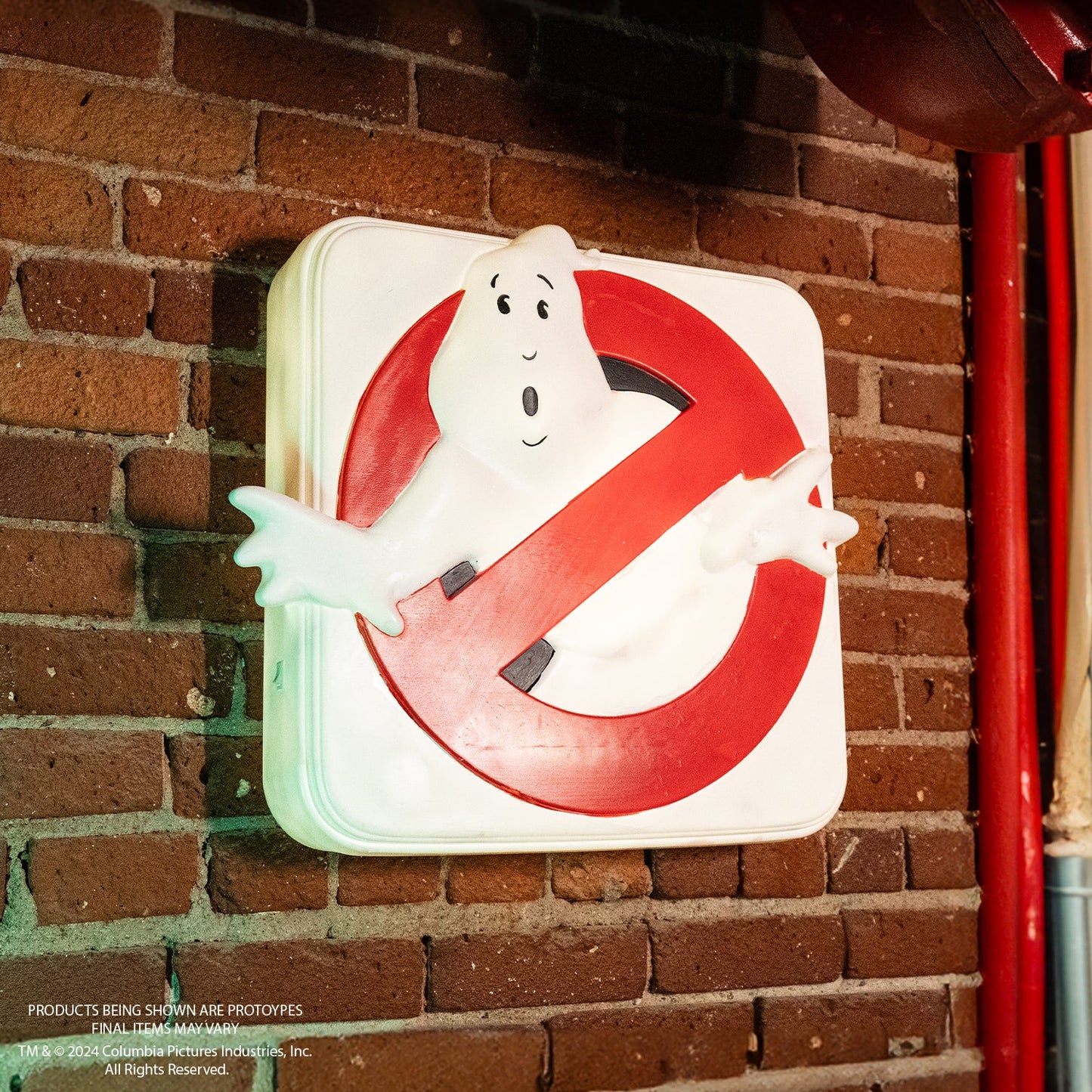 Ghostbusters No Ghost Light Up Sign - Presale Due November