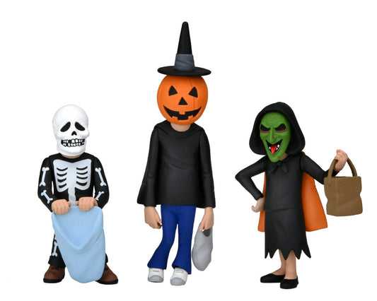 Halloween 3 Season Of The Witch 6” Scale Action Figures – Toony Terrors “Trick or Treaters” 3-pack