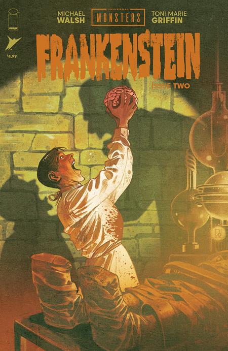 UNIVERSAL MONSTERS FRANKENSTEIN #2 (OF 4) CVR B MIKE DEL MUNDO VARIANT