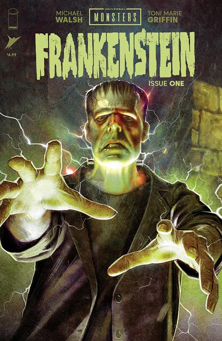 UNIVERSAL MONSTERS FRANKENSTEIN #1 (OF 4) CVR B JOSHUA MIDDLETON VARIANT