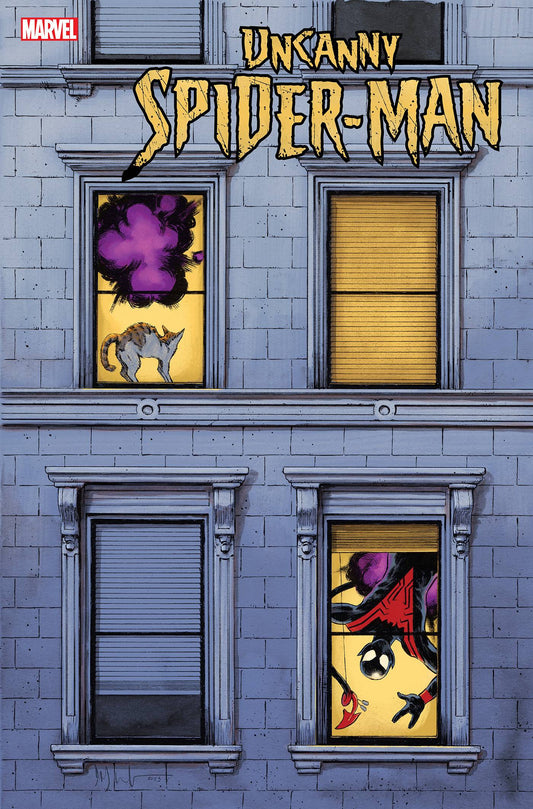 UNCANNY AMAZING SPIDER-MAN #1 DAVE WATCHER WINDOWSHADES VAR