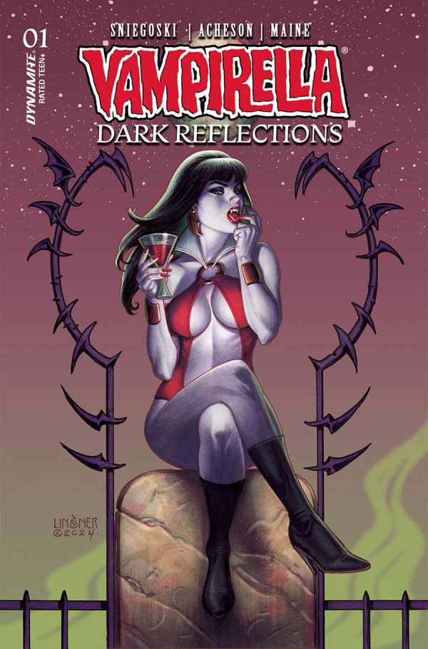 VAMPIRELLA DARK REFLECTIONS #1 CVR C LINSNER VAR -PRESALE DUE 5/6/24