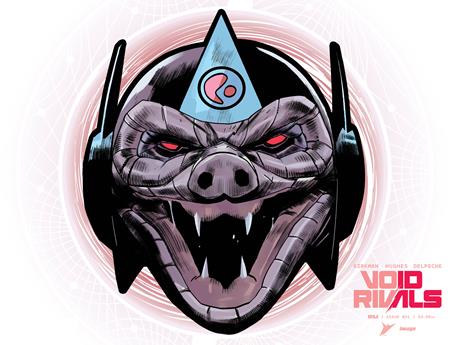 VOID RIVALS #31 CVR F ANDREA MILANA & ANDRES JUAREZ DIE CUT FOIL MASK VAR - PREORDER (FOC 25/5/26) DUE IN STORE 24/6/26