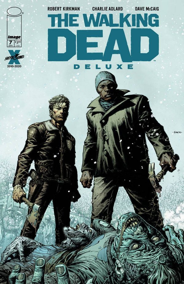 WALKING DEAD DELUXE #7 CVR A FINCH & MCCAIG (MR)