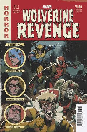 WOLVERINE REVENGE RED BAND #1 (OF 5) INC 1:25 LEINIL YU BLOODY HOMAGE VARIANT [POLYBAGGED]