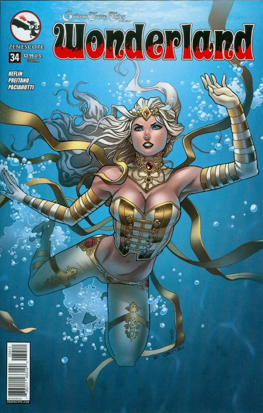 GRIMM FAIRY TALES PRESENTS:  WONDERLAND #34 CVR A RICHARD ORITZ VAR (MR)