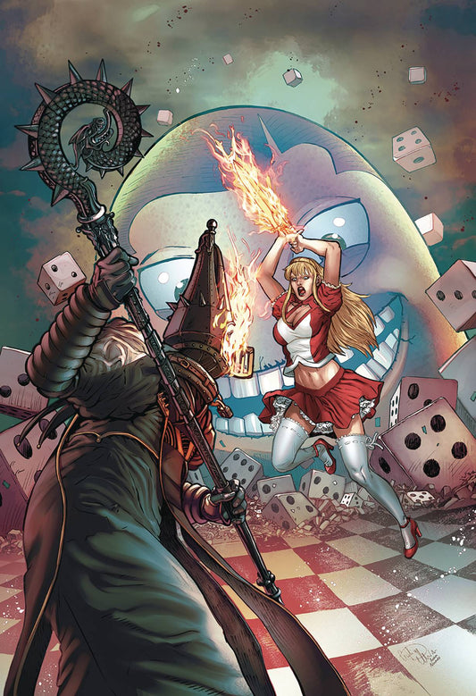 WONDERLAND RETURN TO MADNESS #3 (OF 3) CVR B PELLEGRINI (MR) - PREORDER DUE OUT 11/9/24