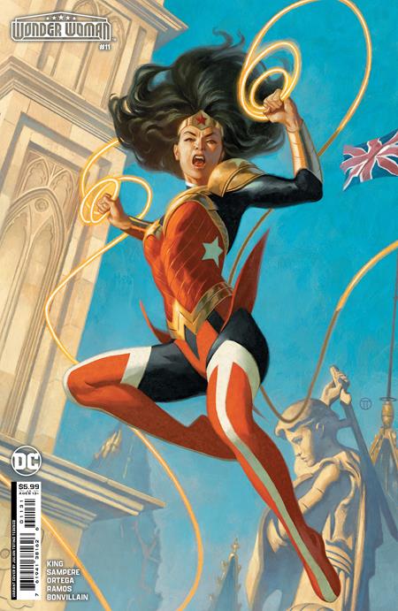 WONDER WOMAN #11 CVR B JULIAN TOTINO TEDESCO CARD STOCK VAR (ABSOLUTE POWER) - PREORDER