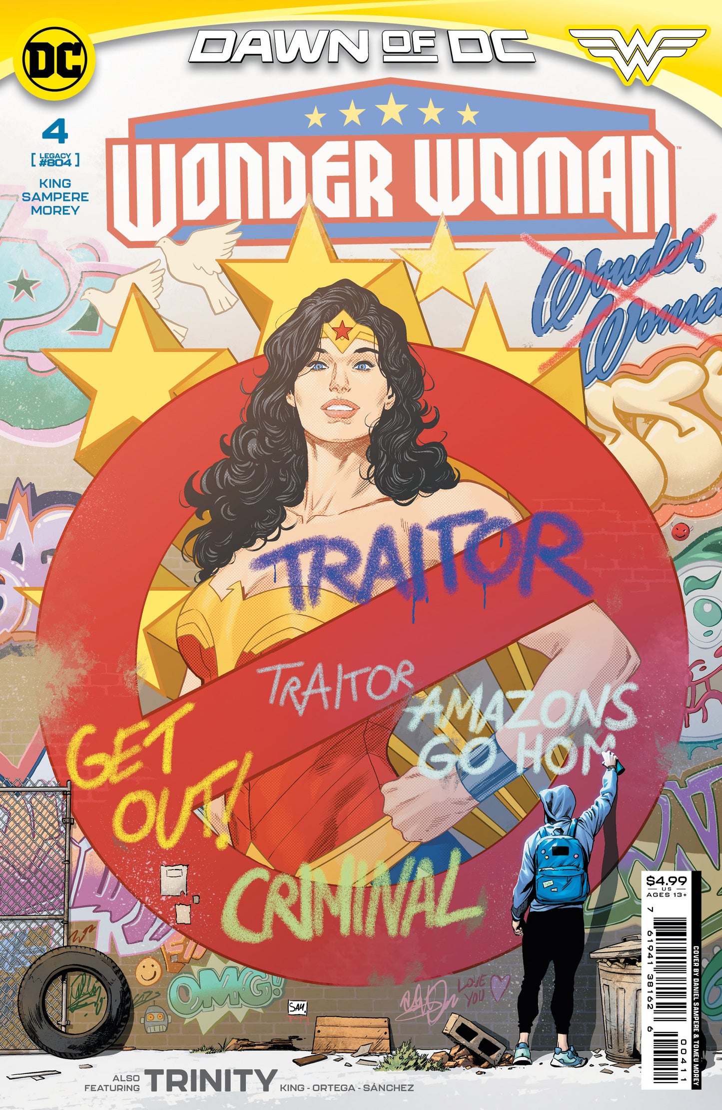 WONDER WOMAN #2 CVR A DANIEL SAMPERE