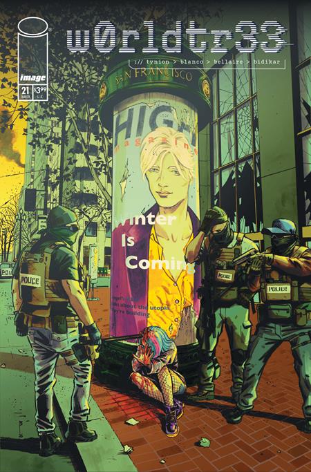 W0RLDTR33 #21 CVR A FERNANDO BLANCO (MR) - PREORDER (FOC 25/5/26) DUE IN STORE 17/6/26
