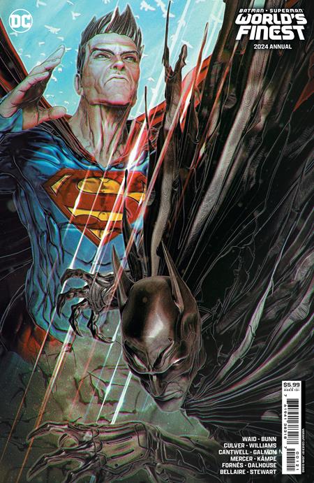 BATMAN SUPERMAN WORLDS FINEST 2024 ANNUAL #1 (ONE SHOT) CVR B JOHN GIANG CARD STOCK VAR - (specks on the cover)