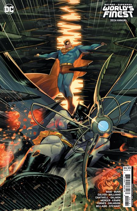 BATMAN SUPERMAN WORLDS FINEST 2024 ANNUAL #1 (ONE SHOT) CVR C JAMAL CAMPBELL CARD STOCK VAR - PREORDER 30/1/24