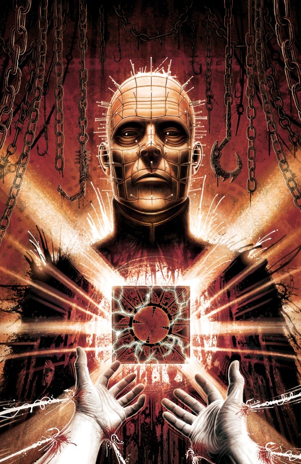 HELLRAISER RESURRECTION NEW WOUNDS #1 CVR F MARTIN SIMPSON VIRGIN VAR - PREORDER DUE IN STORE 2/9/26 (Copy)