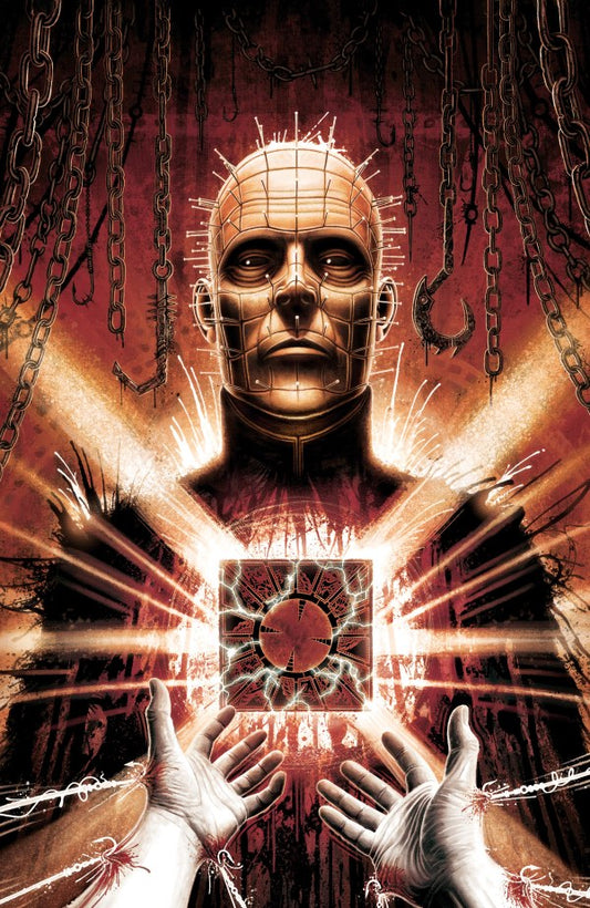 HELLRAISER RESURRECTION NEW WOUNDS #1 CVR F MARTIN SIMPSON VIRGIN VAR - PREORDER DUE IN STORE 2/9/26 (Copy)