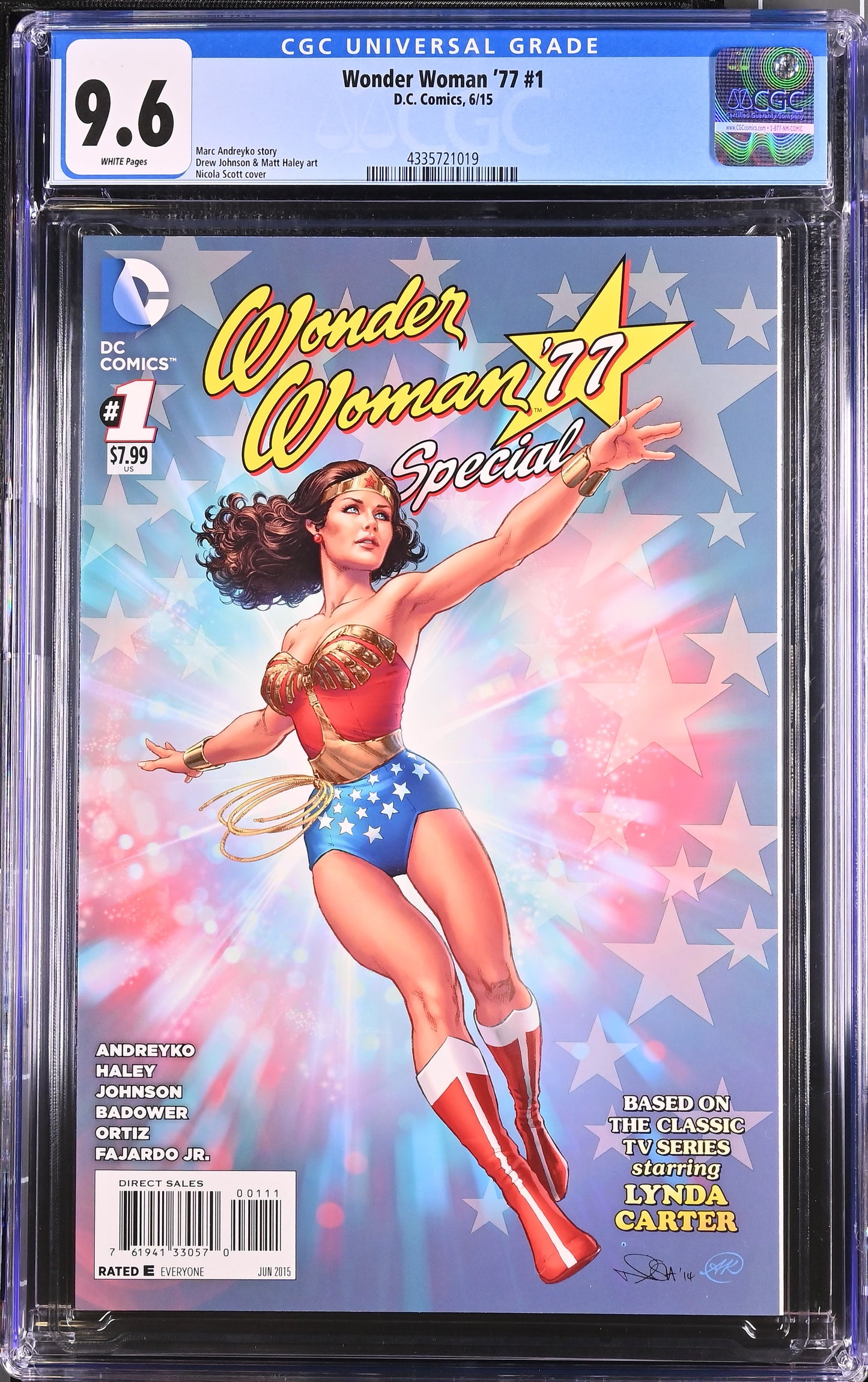 WONDER WOMAN 77 SPECIAL #1 CGC 9.6