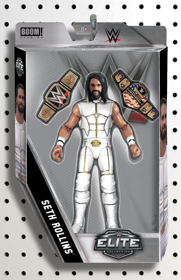 WWE ONGOING #1 ADAM RICHES SETH ROLLINS ACTION FIGURE NOW VAR