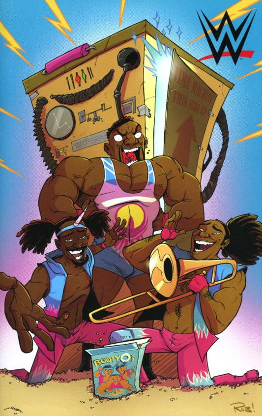 WWE ONGOING #1 ROB GUILLORY 1:25 THE NEW DAY NOW VAR