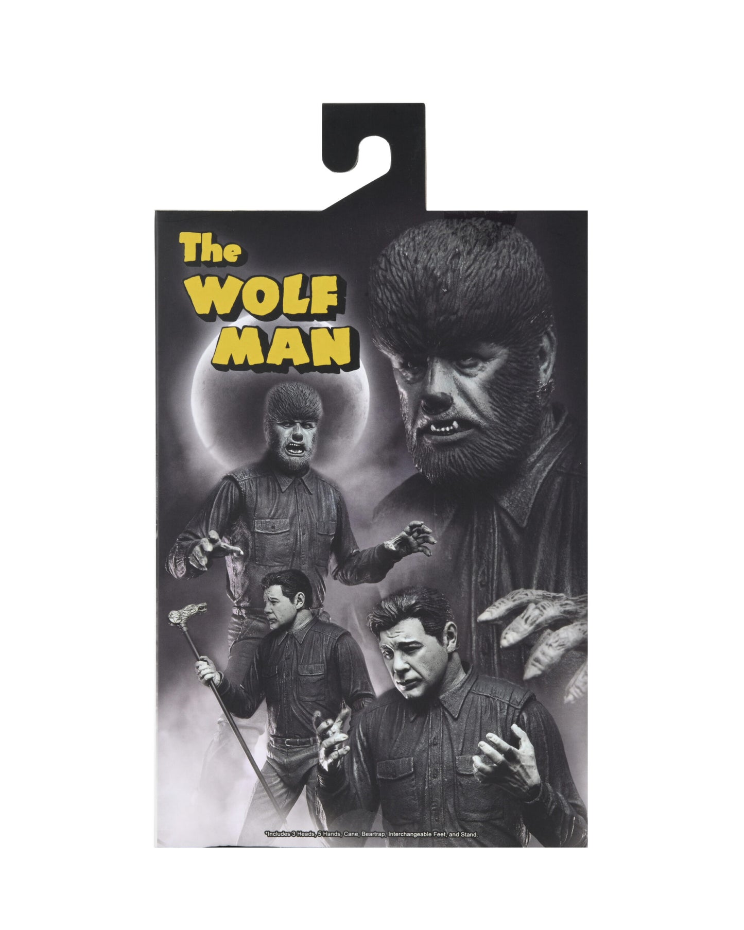 Universal Monsters 7″ Scale Action Figure – Ultimate Wolf Man (Black & White)