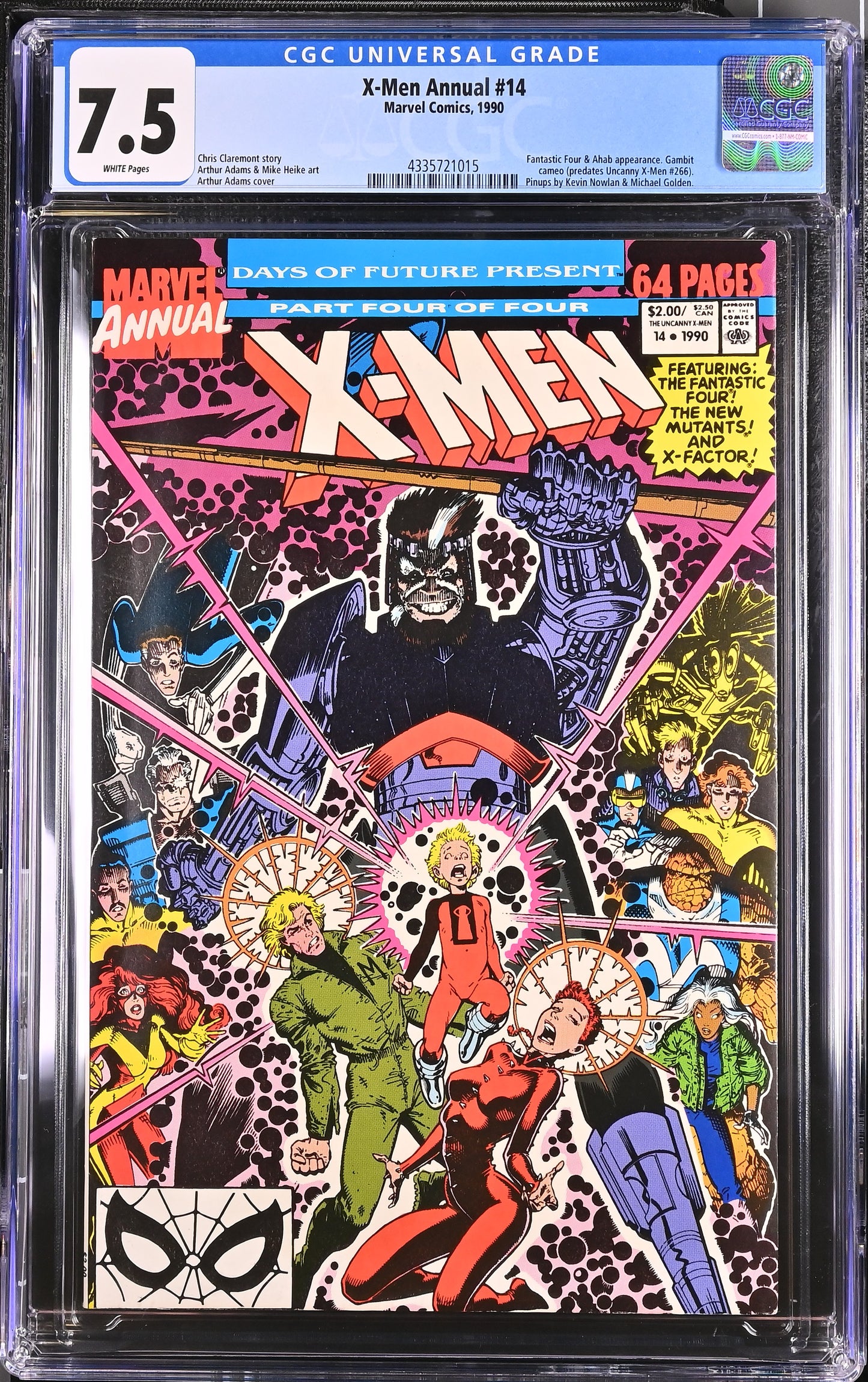 X-MEN ANNUAL #14 CGC 7.5