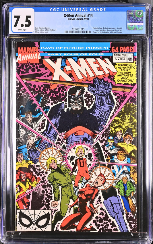 X-MEN ANNUAL #14 CGC 7.5