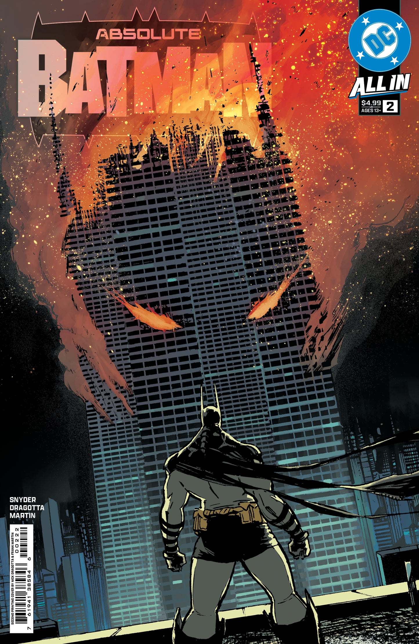 ABSOLUTE BATMAN #2 2ND PTG CVR A NICK DRAGOTTA - PREORDER