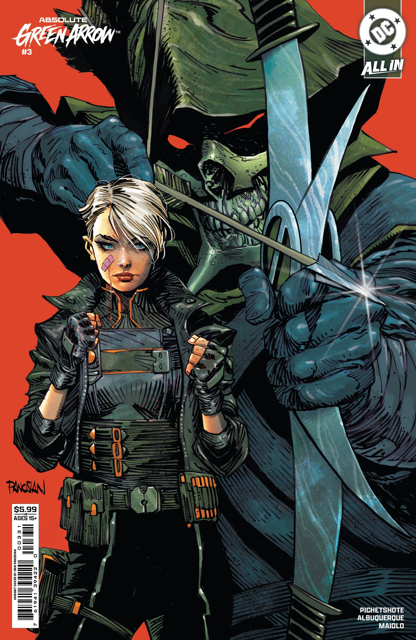 ABSOLUTE GREEN ARROW #3 (OF 6) CVR C DAN PANOSIAN CARD STOCK VAR