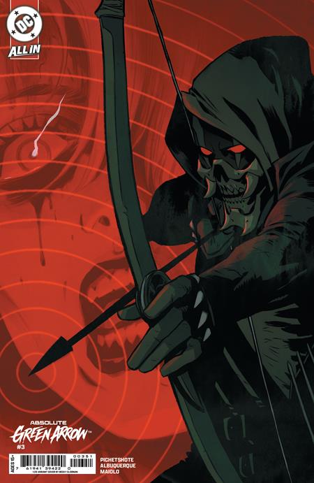 ABSOLUTE GREEN ARROW #3 (OF 6) CVR E INC 1:25 BECKY CLOONAN CARD STOCK VAR