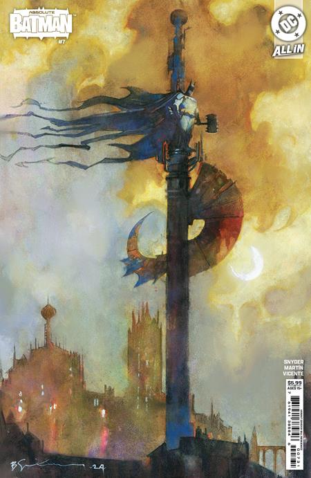 ABSOLUTE BATMAN #7 CVR C BILL SIENKIEWICZ CARD STOCK VAR - PREORDER 9/4/25