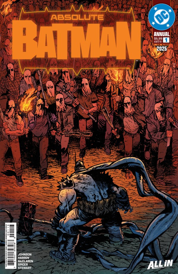 Absolute Batman Annual 2025 #1 Third Printing Cover A Daniel Warren Johnson - PREORDER - (FOC 23/3/26) DUE IN STORE 15/4/26