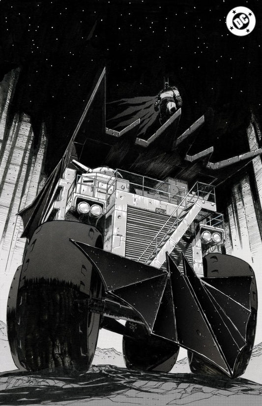 Absolute Batman Annual 2025 #1 Third Printing Cover C Nick Dragotta Black & White Foil Virgin Variant