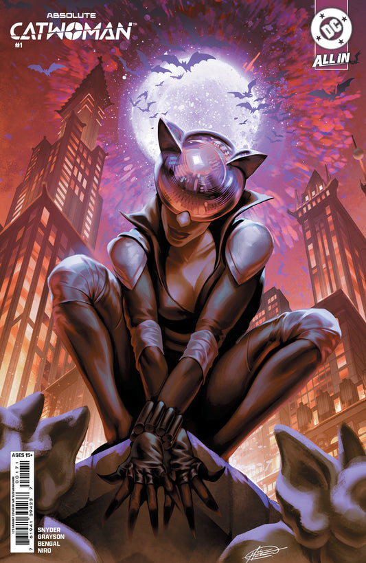 ABSOLUTE CATWOMAN #1 (OF 6) CVR H INC 1:25 MATEUS MANHANINI CARD STOCK VAR - DUE 10/6/26