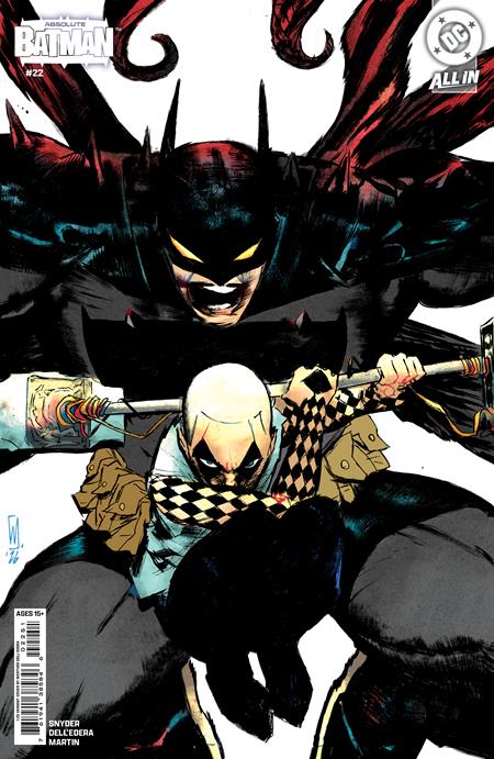 ABSOLUTE BATMAN #22 CVR E INC 1:25 WERTHER DELL EDERA CARD STOCK VAR - PREORDER (FOC 15/6/26)  DUE IN STORE 8/7/26