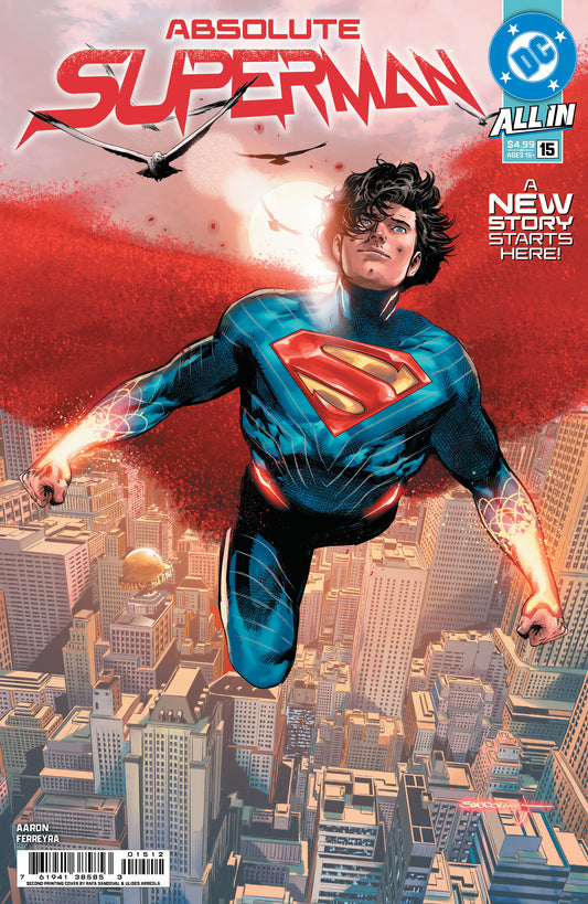 ABSOLUTE SUPERMAN #15 Second Printing Cvr A Rafa Sandoval - DUE IN STORE 8/4/26