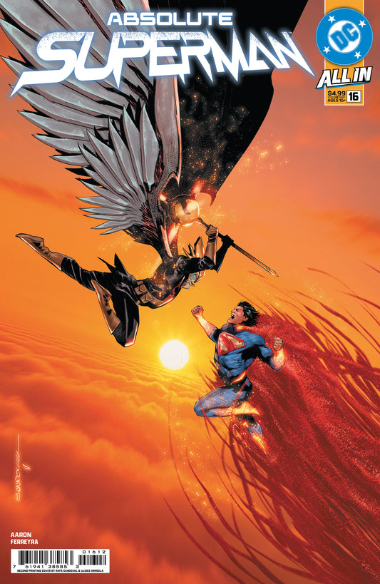 ABSOLUTE SUPERMAN #16 Second Printing Cvr A Rafa Sandoval - DUE IN STORE 8/4/26