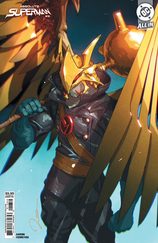 ABSOLUTE SUPERMAN #16 Second Priting Gerald Parel Card Stock Var - DUE IN STORE 8/4/26 (Copy)