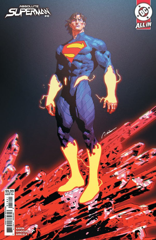Absolute Superman #18 Cover B Gerald Parel Card Stock Variant - PREORDER - (FOC 9/3/26) DUE IN STORE 1/4/26