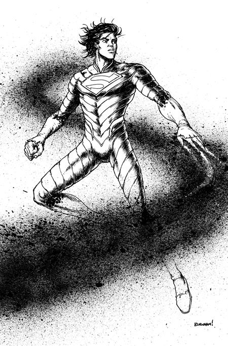 ABSOLUTE SUPERMAN #18 CVR D CHRIS BURNHAM CARD STOCK VAR -  DUE 1/4/26 - NOT FINAL COVER