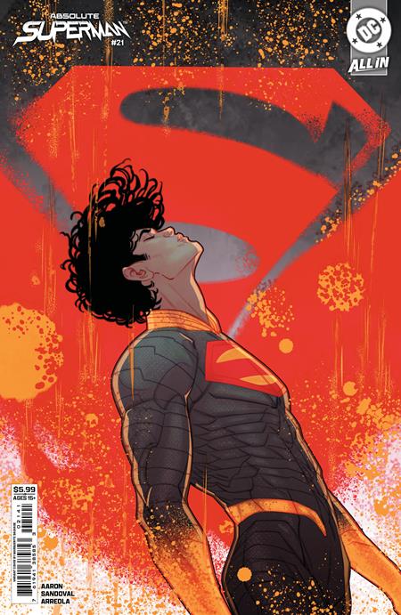 ABSOLUTE SUPERMAN #21 CVR D MARGUERITE SAUVAGE CARD STOCK VAR - PREORDER (FOC 8/6/26)  DUE IN STORE 1/7/26