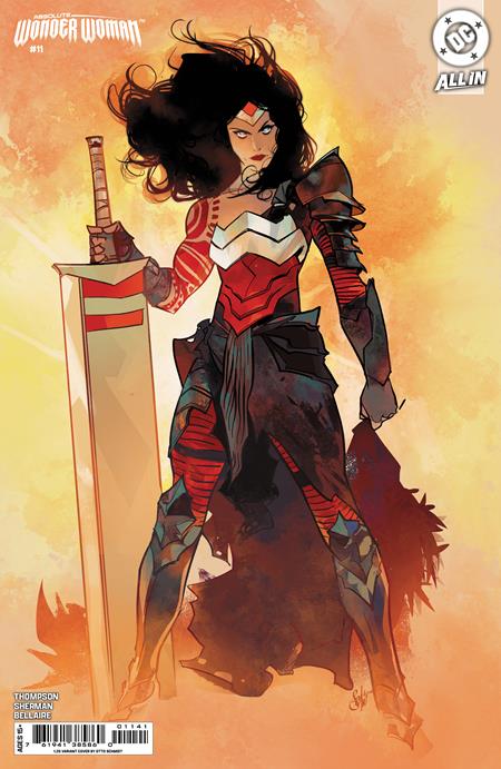 ABSOLUTE WONDER WOMAN #11 CVR D OTTO SCHMIDT 1:25 CARD STOCK VAR