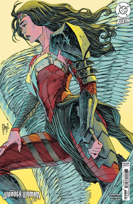 Absolute Wonder Woman #2 Second Printing Cvr B Guillem March Card Stock Variant