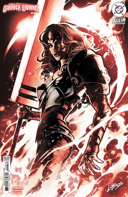 Absolute Wonder Woman #4 Cvr F Pablo Villalobos Card Stock Variant - Preorder