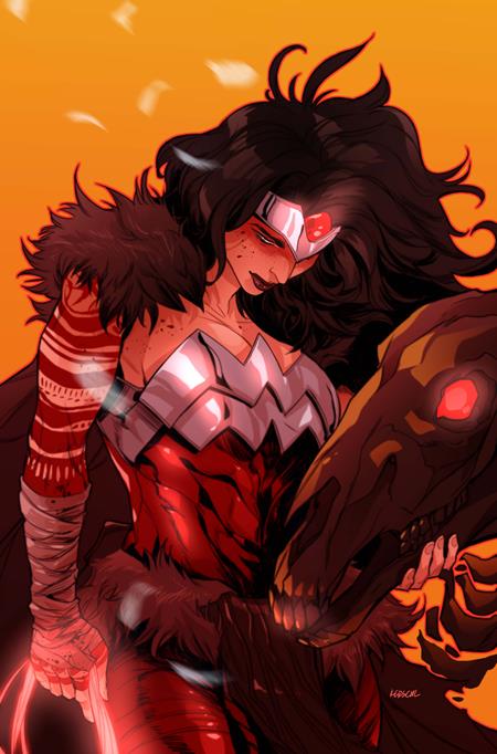 ABSOLUTE WONDER WOMAN #20 CVR C KARL KERSCHL CARD STOCK VAR -  DUE 27/5/26 NOT FINAL COVER